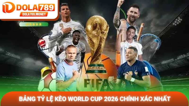 Bảng Tỷ lệ kèo World Cup 2026 chính xác nhất